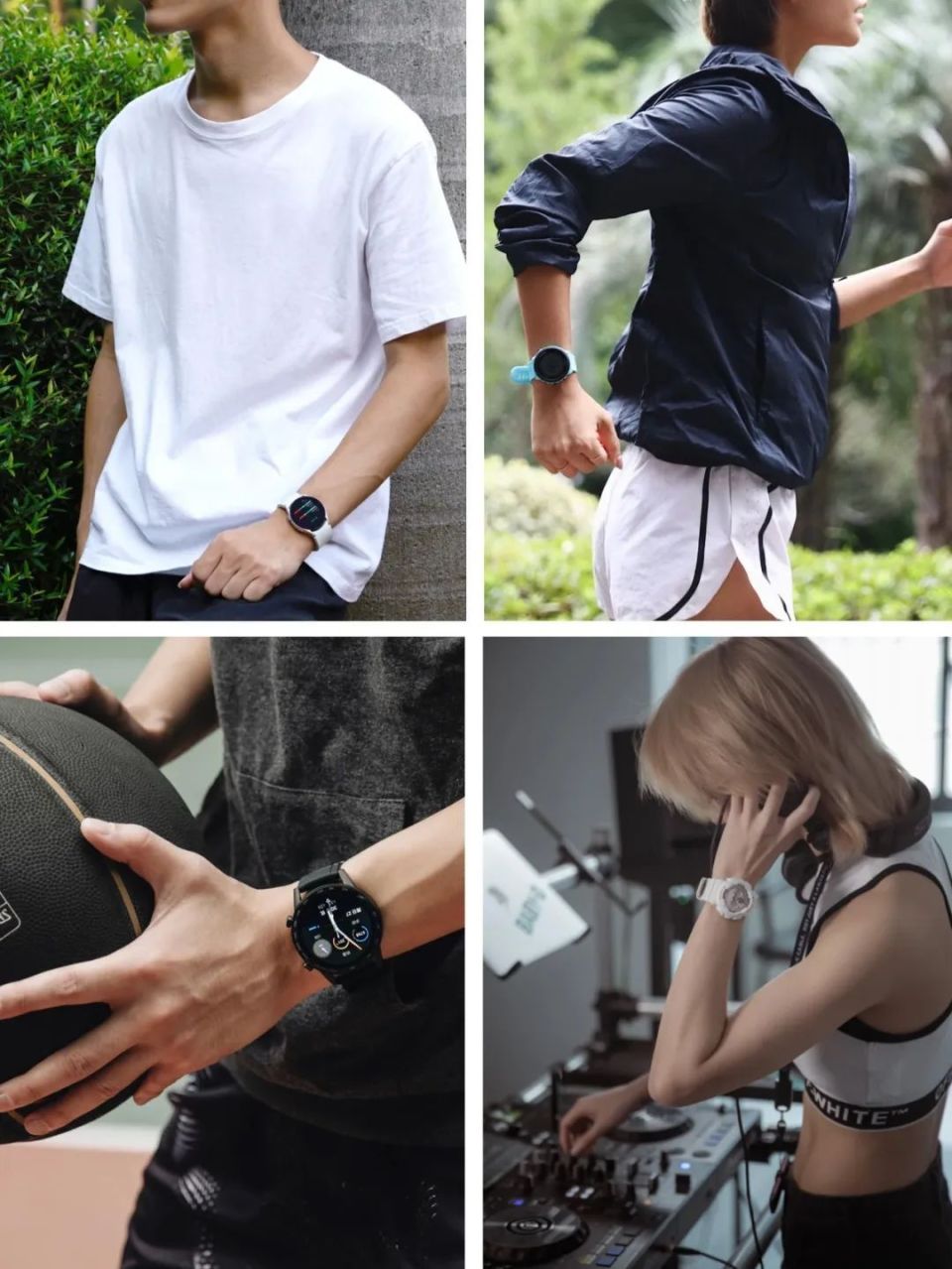 找来人实验,左手同时戴上apple watch s8,华为gt4,赛尔兰斯watch 7pro