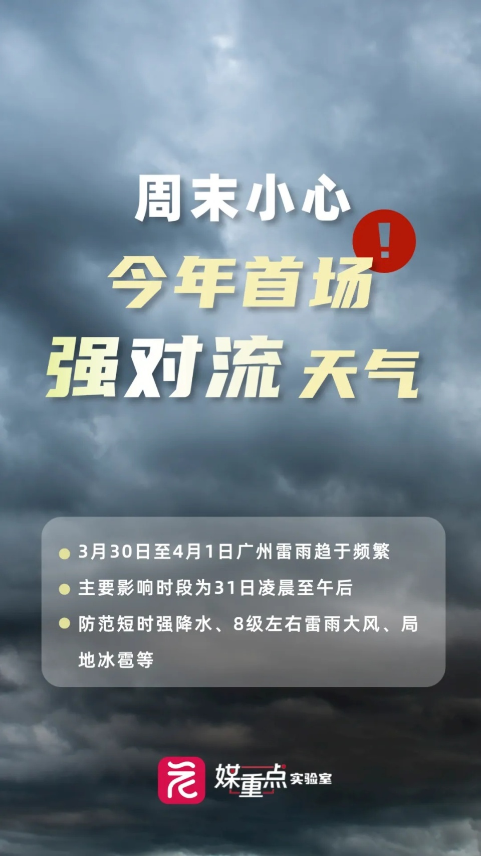 广州番禺区发布冰雹橙色预警,多区雷雨大风黄色预警_腾讯新闻
