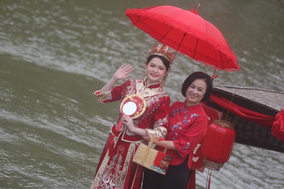 图集年度盛会珠海这十对新人举办水上婚嫁