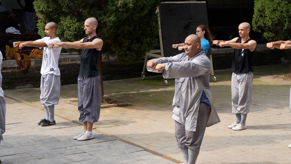 晋级赛,总决赛的形式分阶段进行,主要比赛项目为少林拳法和少林器械