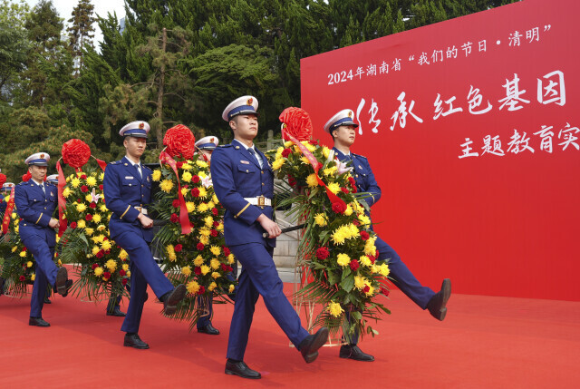 长沙烈士公园红色故事图片