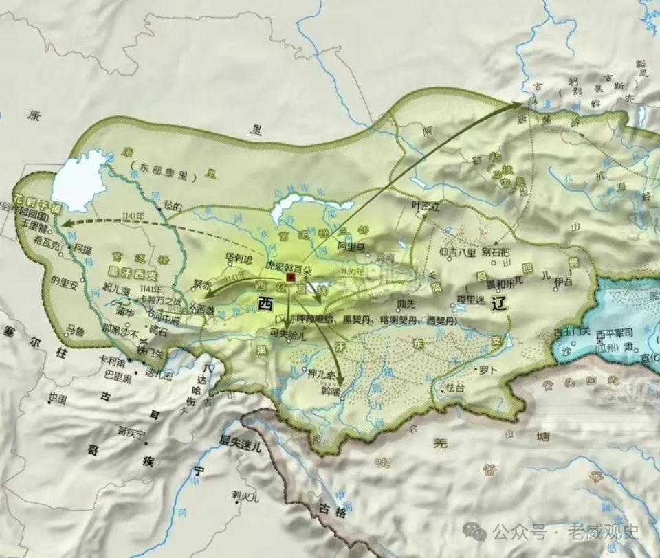 金国持续对南宋发动战争攻势,为何却对西辽置之不理?西辽简史