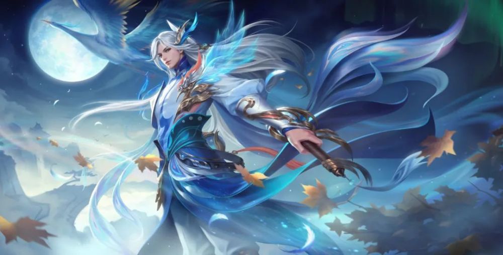 李白王昭君星元皮肤揭晓,凤凰变青鸾遭吐槽,获取方式相对简单_腾讯