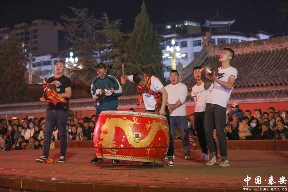 【甘快看】"擂动成纪"秦安县击鼓表演活动掠影(组图)_腾讯新闻