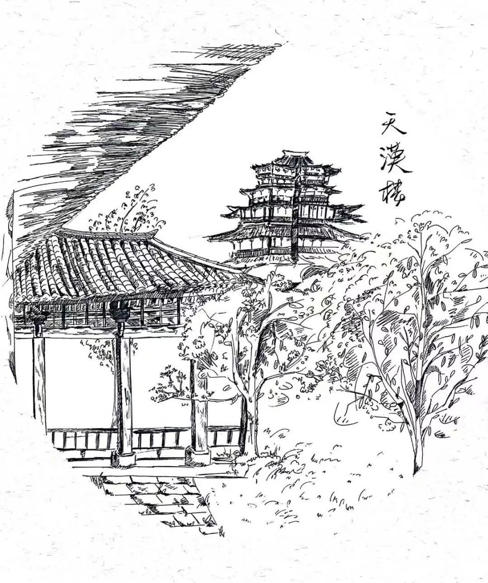 绿波善解忧和愁,还须登上天汉楼.