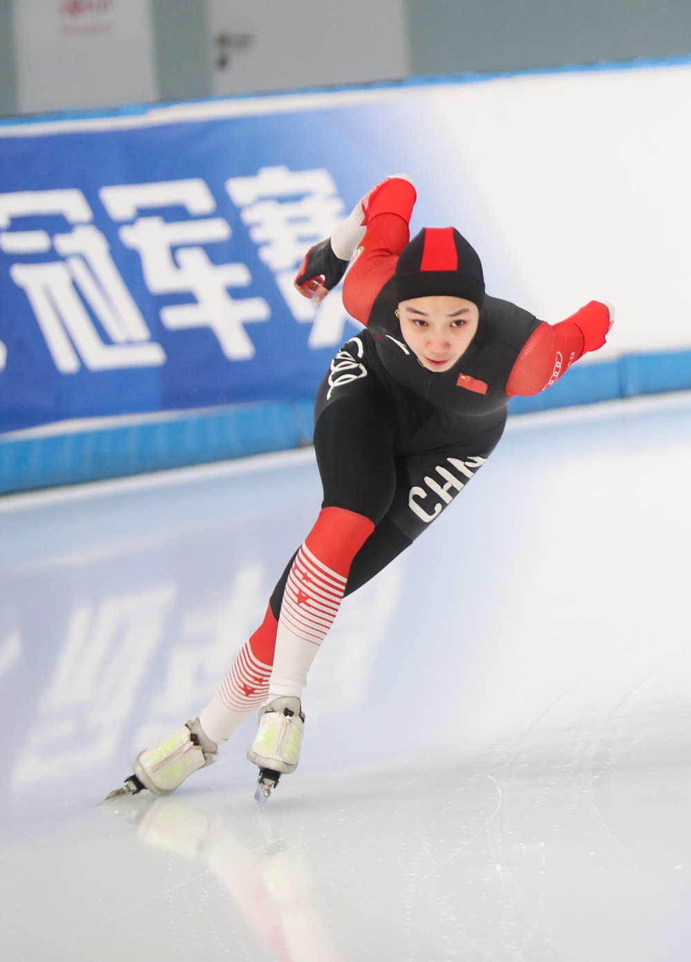 速度滑冰——全国冠军赛:女子500米赛况