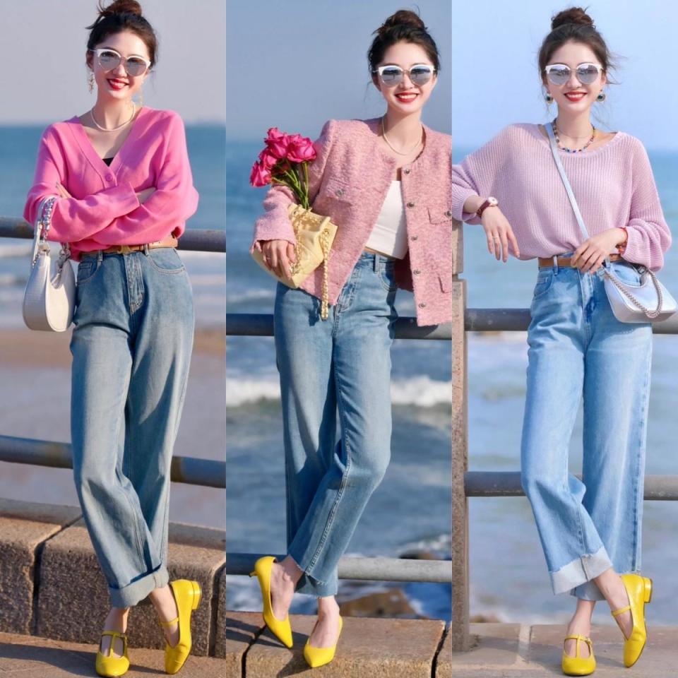 入夏后才发现:花哨衣服不兴了!今年流行t恤衬衫,连衣裙,特美