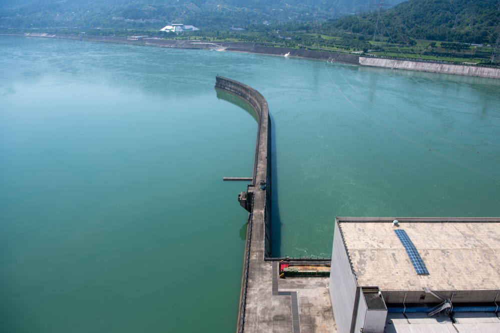 三峡水库水位消落迎接长江主汛期