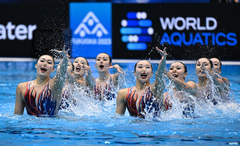 2021中国花样游泳队图片