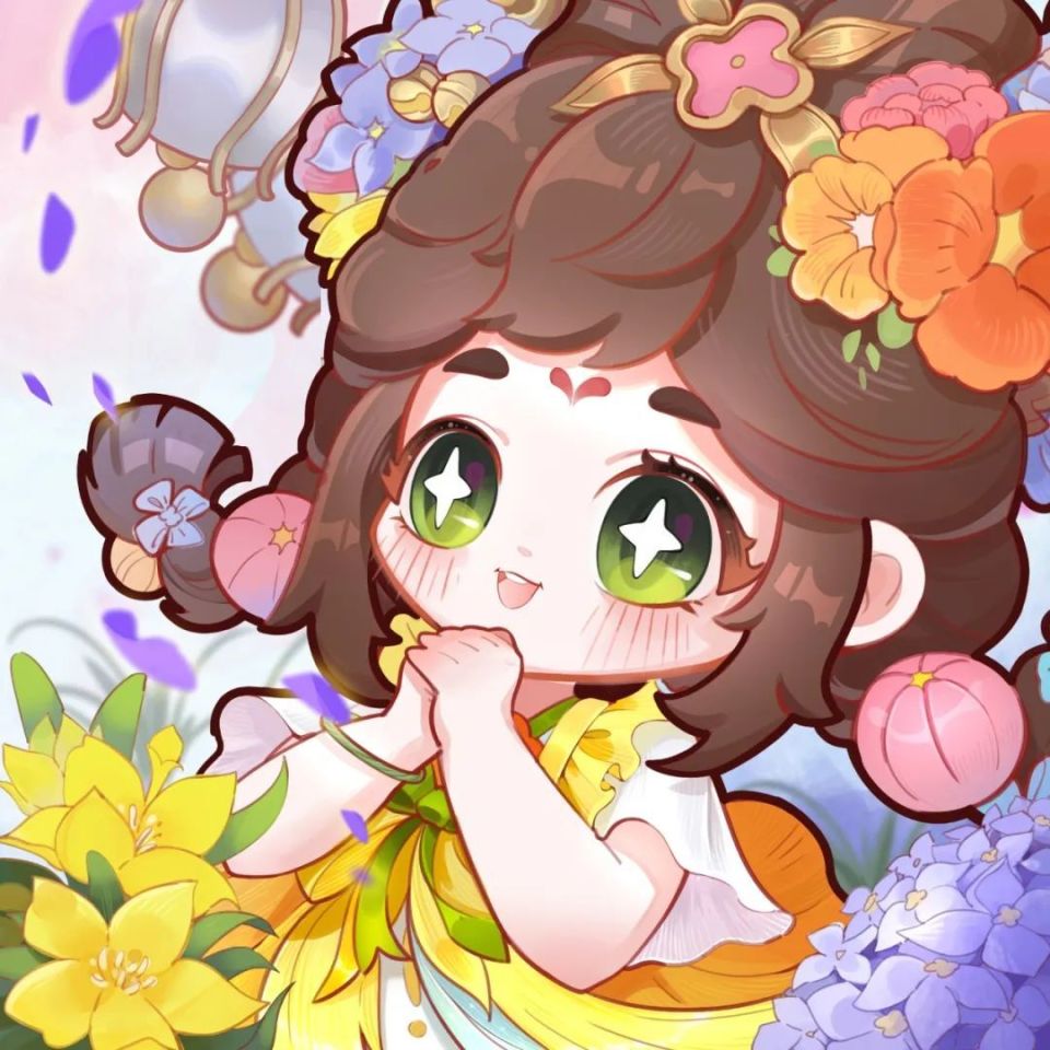 王者荣耀头像:妲己,蔡文姬,李元芳q版头像