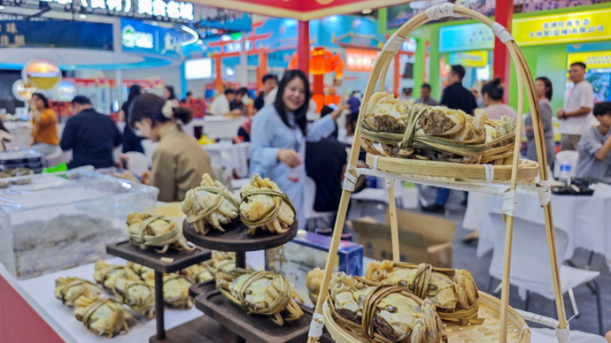 大闸蟹降价了，能实现吃蟹自由吗？各地名蟹齐聚上海蟹博会，水产专家这样说_腾讯新闻