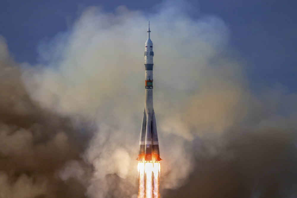 俄罗斯成功发射"联盟ms-25"载人飞船