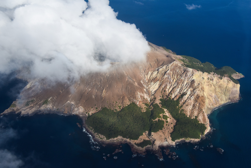 一周看天下丨新西兰:俯瞰怀特岛火山