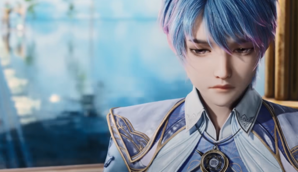 斗罗:王冬的腿真长比例逆天,和霍雨浩离别前,曝光了一个新爱好