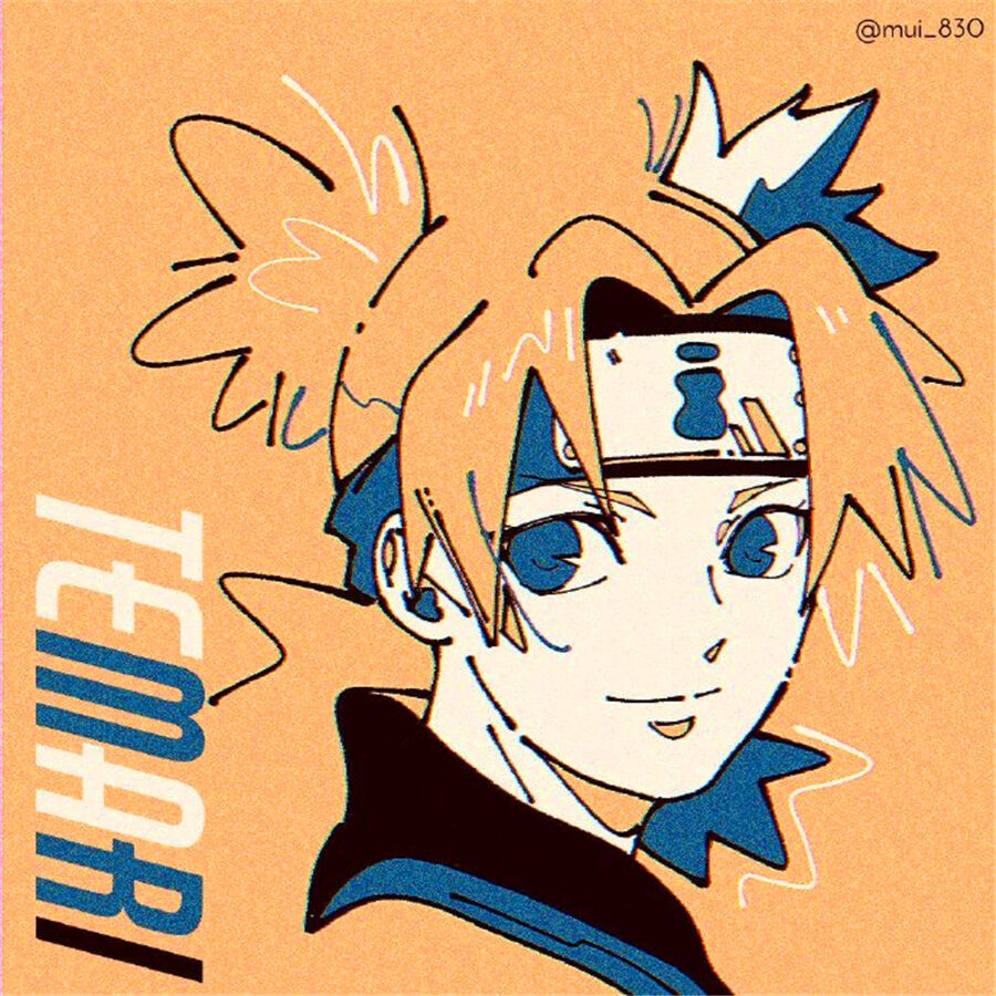 当火影忍者遇上情头画风卡卡西带土非常相配手鞠鹿丸天生一对