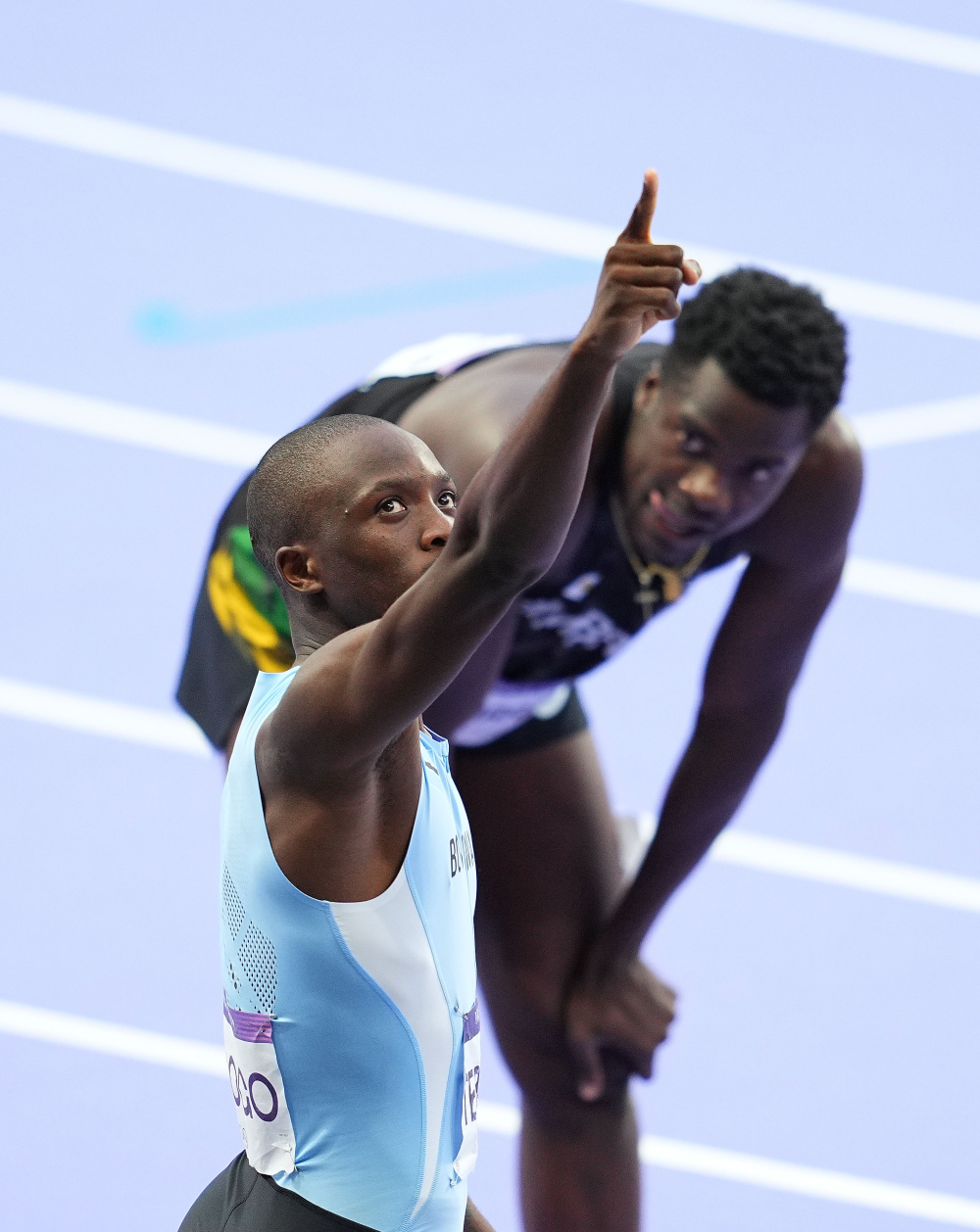 巴黎奥运会丨田径——男子200米赛况(11)