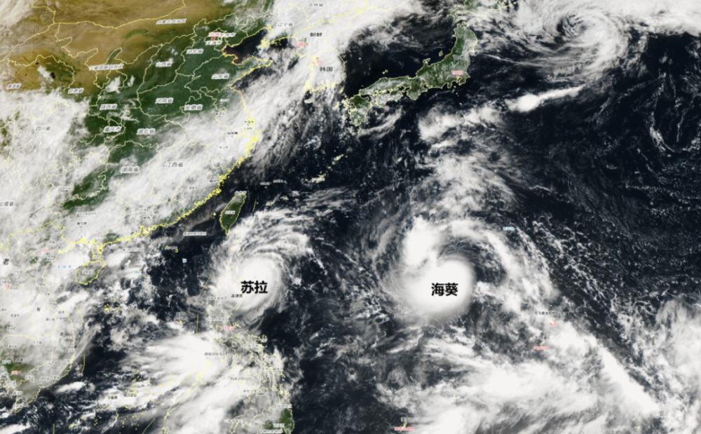 双台风来袭江苏气象最新发布局部暴雨