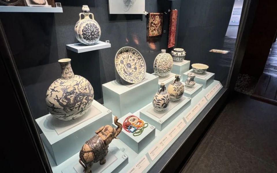 在研学终点站太仓博物馆内开展了郑和下西洋