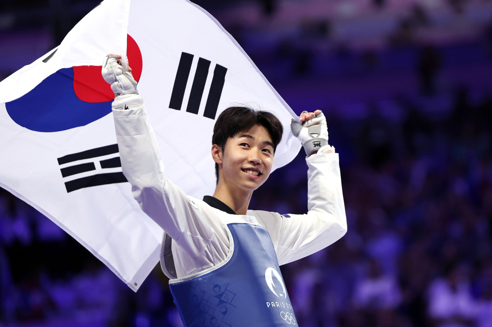 巴黎奥运会丨跆拳道——男子58公斤级决赛赛况(2)