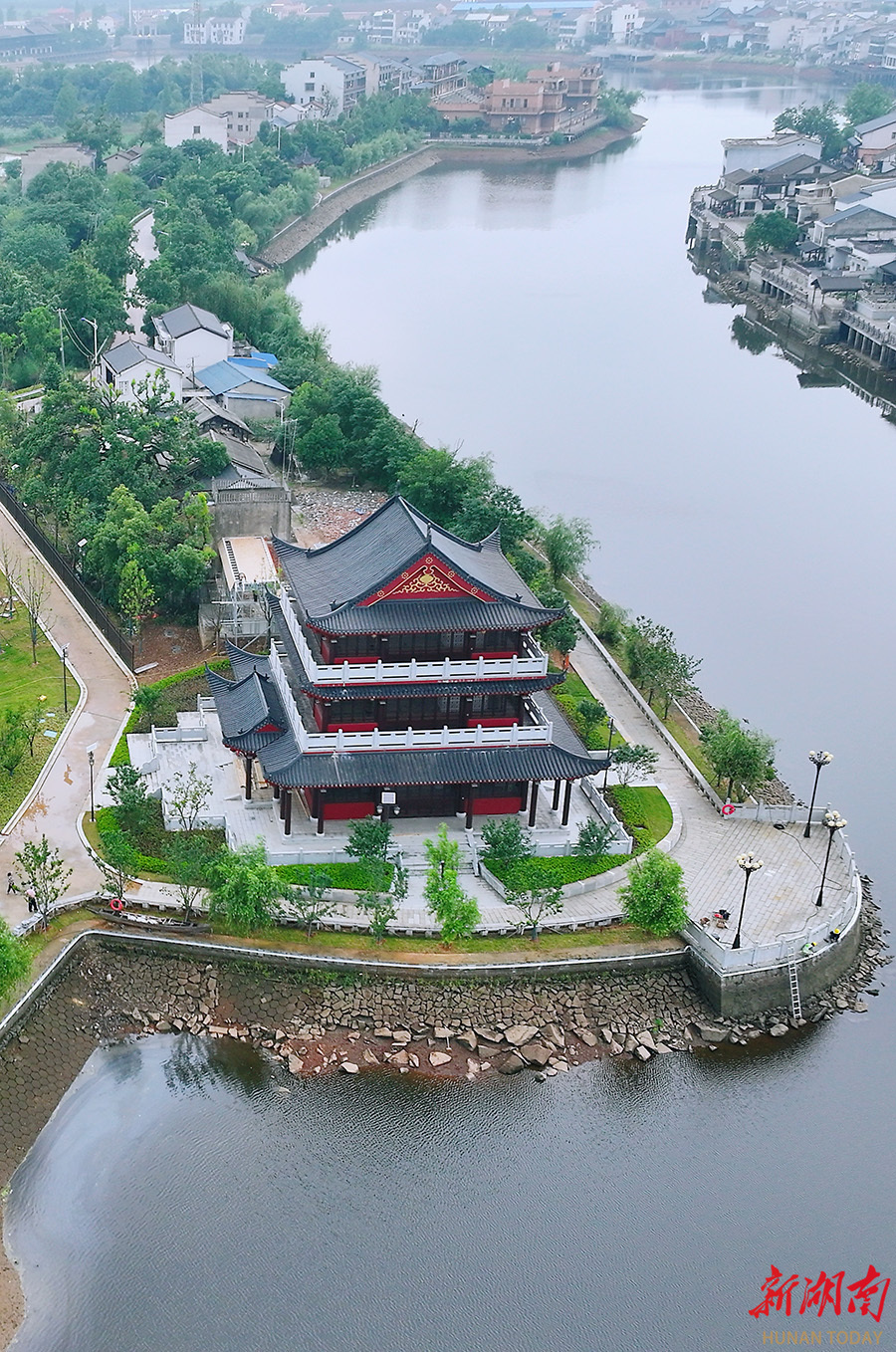 靖港古镇再添新景