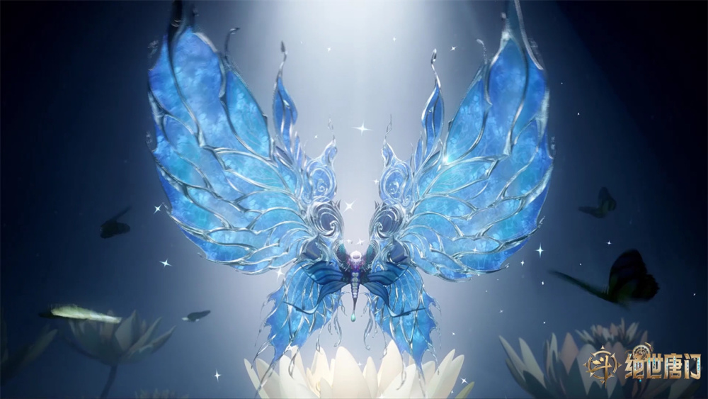 关于王冬的武魂其实在上一集就已经揭晓了,他的武魂是光明女神蝶,这是