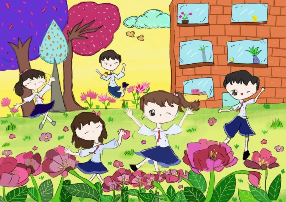 京城小画师为童年"画像"!