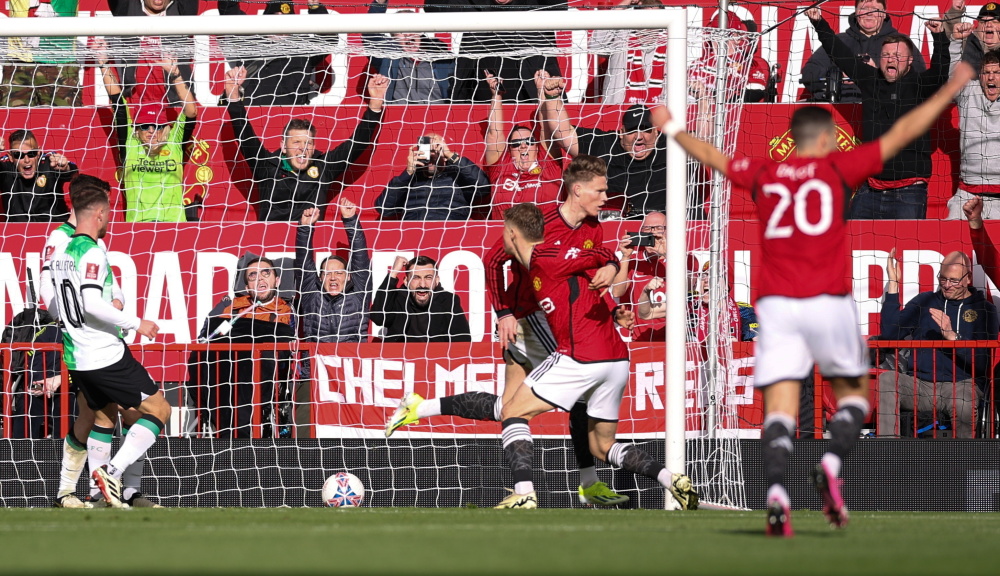 足球英格兰足总杯曼联晋级半决赛