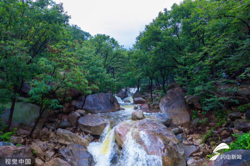 雨后蒙山 宛若一幅绝美的山水画卷