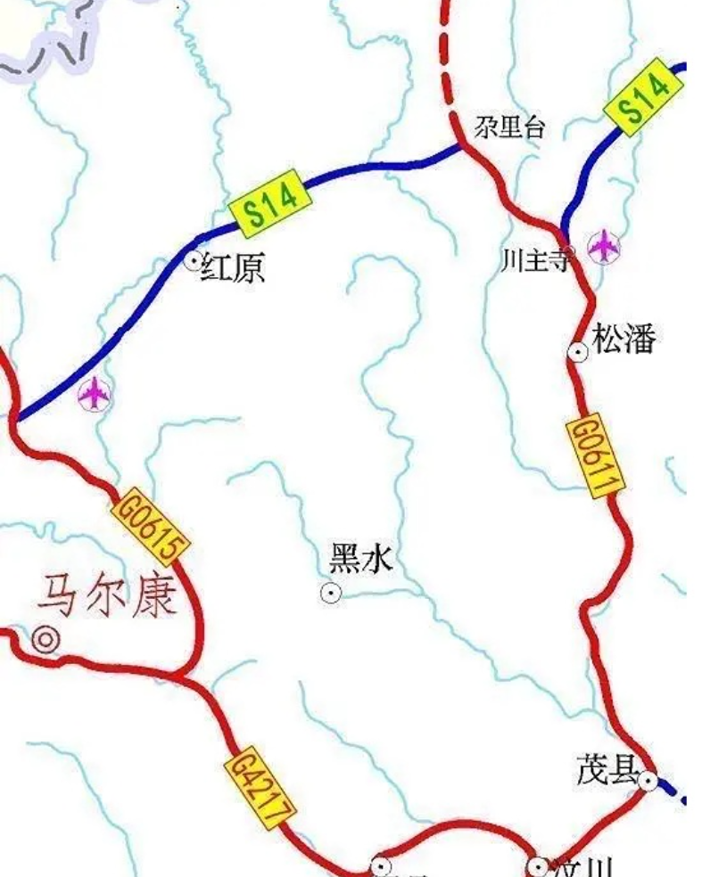 张汶高速路线图图片