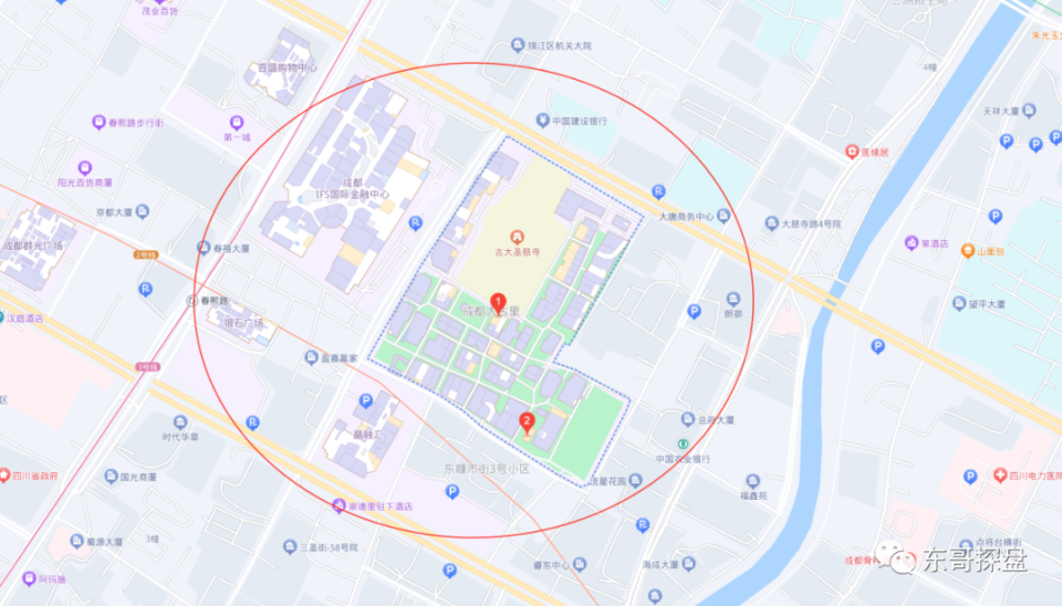 猛一看,这不就是郑州版"成都太古里 成都ifs国际金融中心"吗?啊?