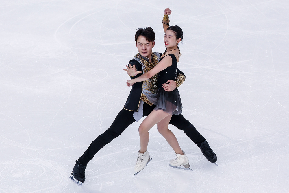 花样滑冰公开组团体赛双人滑短节目赛况