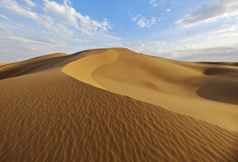 库布其沙漠风光美