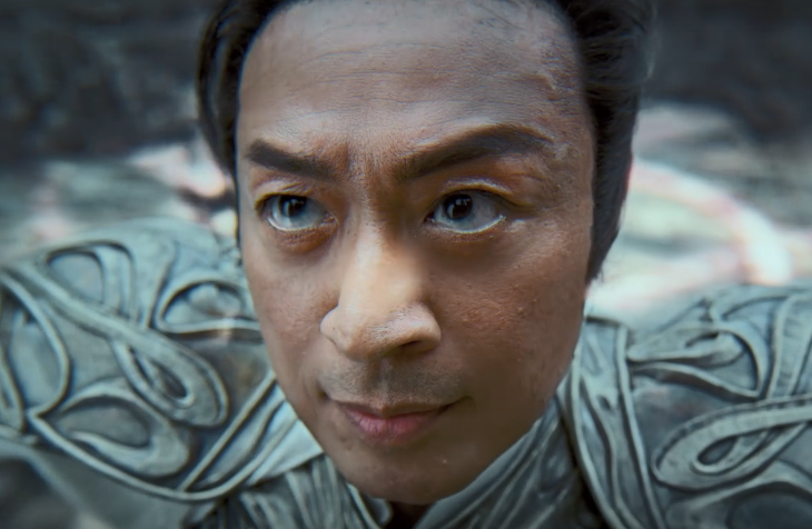 马景涛新版《东游记》开播,61岁带褶出演吕洞宾,与何仙姑差25岁_腾讯