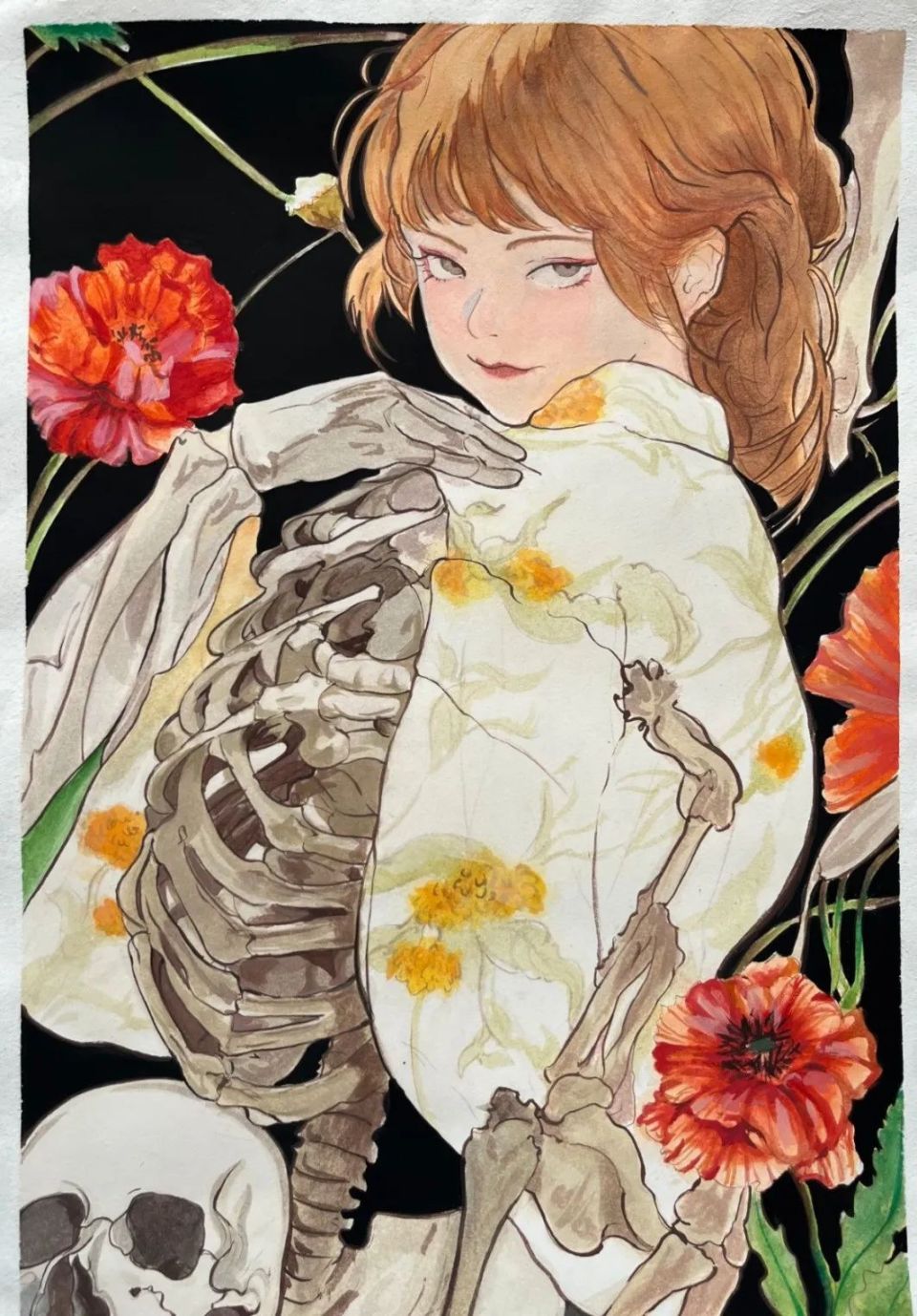 《珍爱生命 远离毒品》湾坞中学张佳倪《破碎的沉沦》福安一中黄雨薰