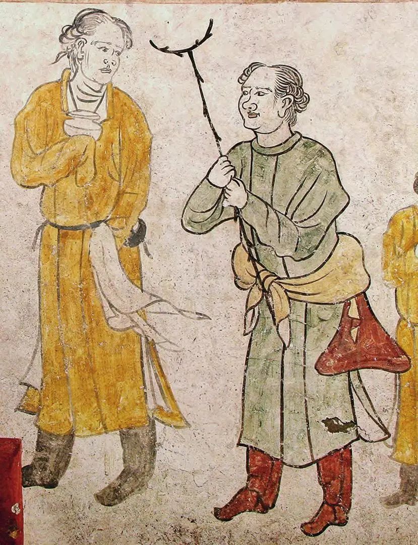 惊鸿一瞥!中古壁画中的下层胡人,有着怎样色彩斑斓的日常生活?-腾讯新