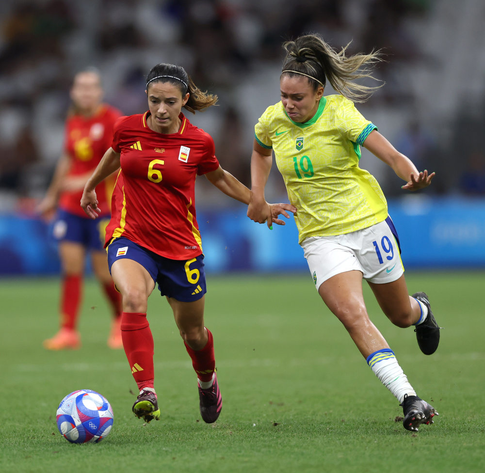 巴黎奥运会丨足球——巴西女足晋级决赛(2)