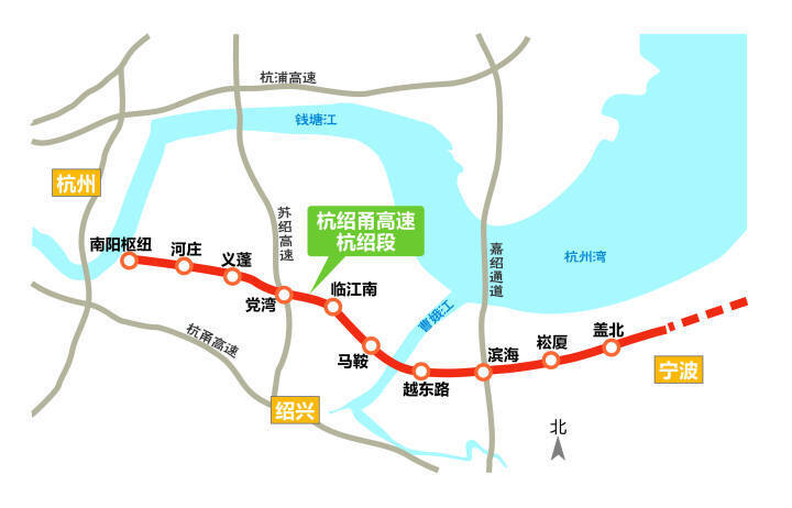 杭州二绕缺失的"东北角"预计两年后补上