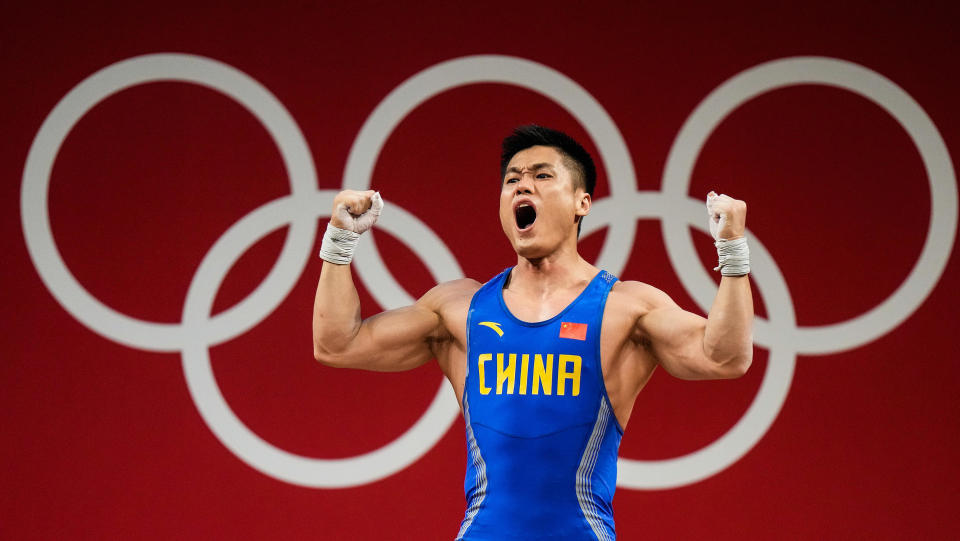 吕小军现年41岁,曾三次获得奥运会金牌,分别