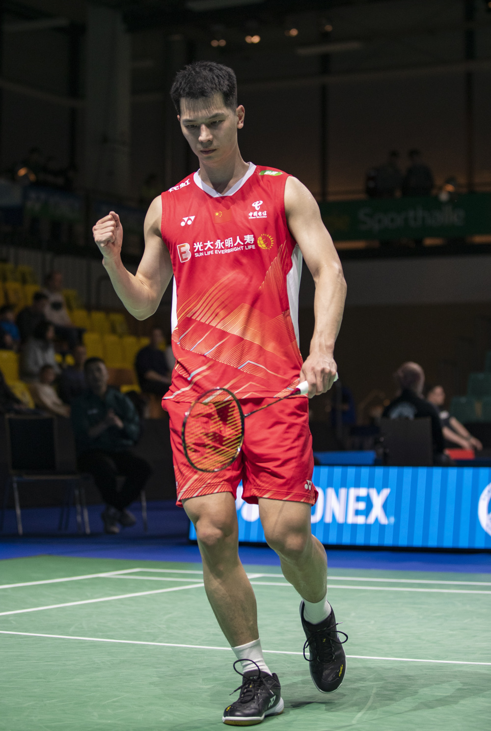 羽毛球德国公开赛赵俊鹏晋级四强