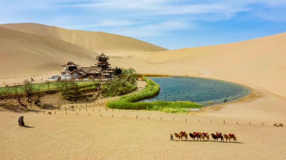 鸣沙山月牙泉景区4月20日起调整景区开放和售检票时间啦