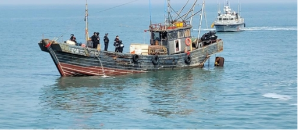 韩国又以所谓“非法捕捞”为由扣押1艘中国渔船，中方此前已表态