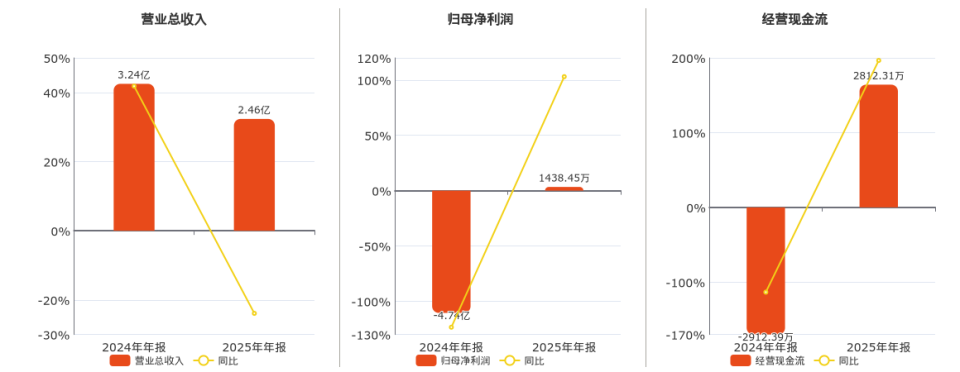 *ST熊猫(600599.SH)：2025年年报净利润为1438.45万元_腾讯新闻
