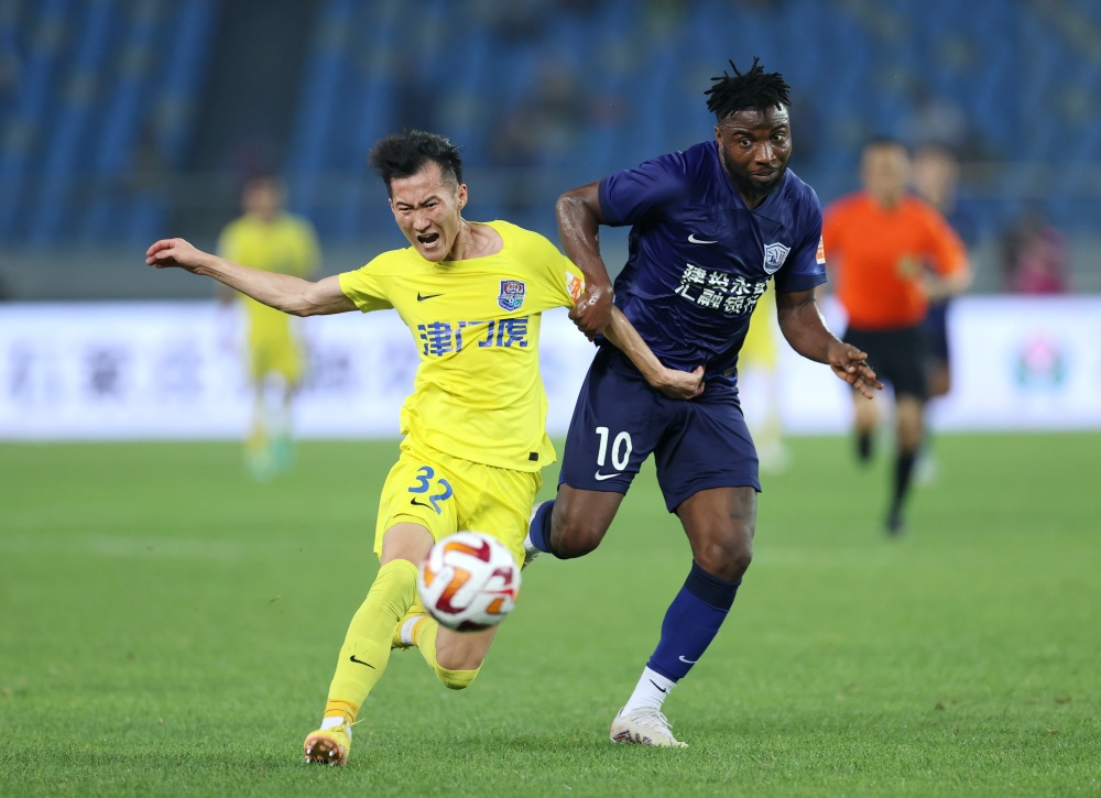 体育足球中超沧州雄狮战平天津津门虎