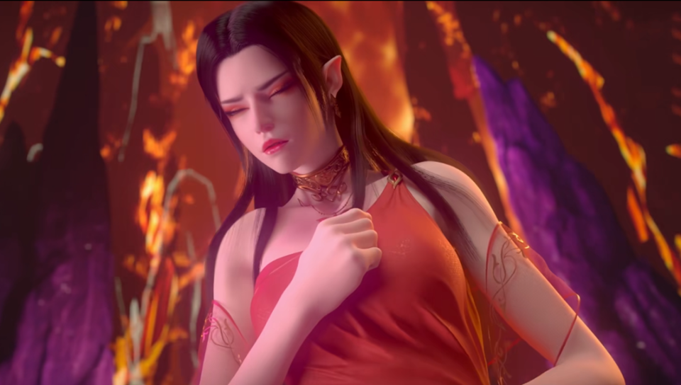 美杜莎怀孕之后有何反应?