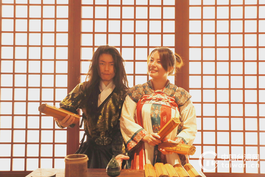 穿汉服,学礼仪,背凉州词……两岸媒体人梦回汉唐 醉享传统文化盛宴