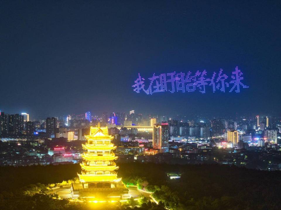 盱眙夜色,都梁晚照