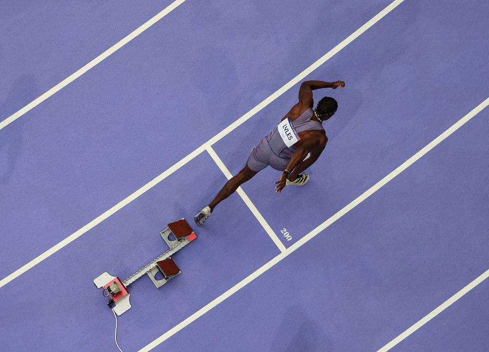 巴黎奥运会丨田径——男子200米赛况(3)