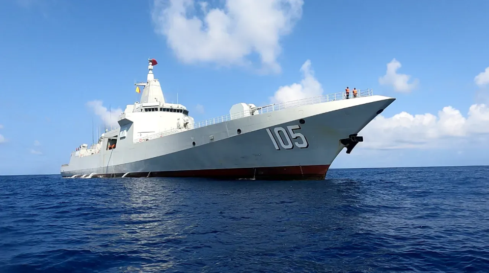 空军新型战机,让055大连舰尝到苦头?到底是哪款战机如此厉害?_腾讯新