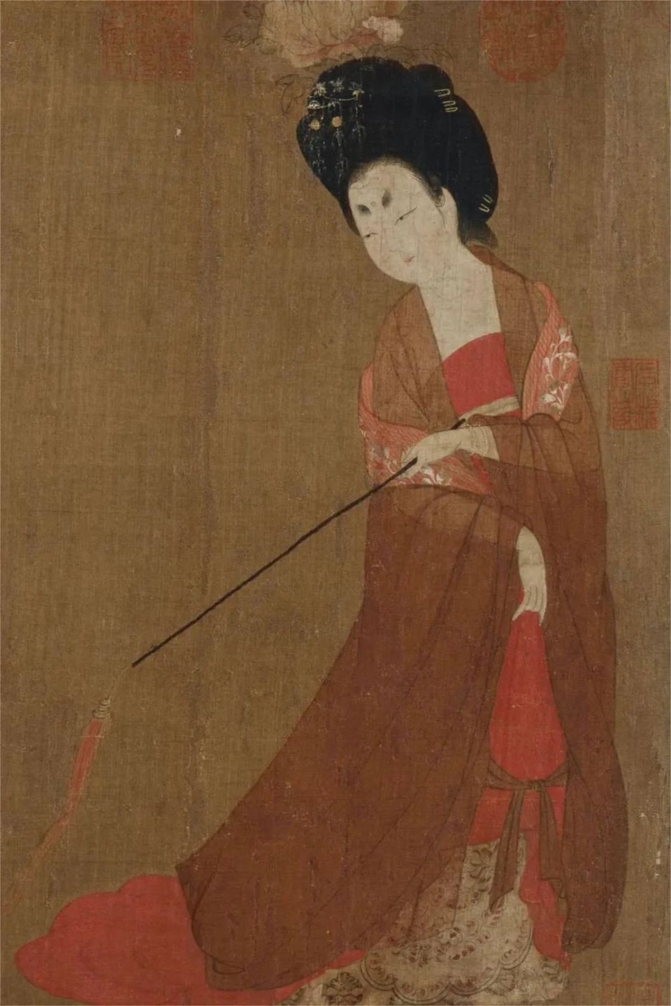 唐代簪花仕女走出画卷,在婺女洲重现盛唐风雅!