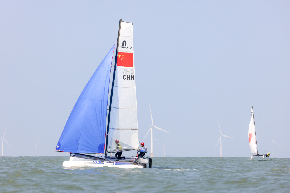 帆船——混合双体船-诺卡拉17级第五日赛况